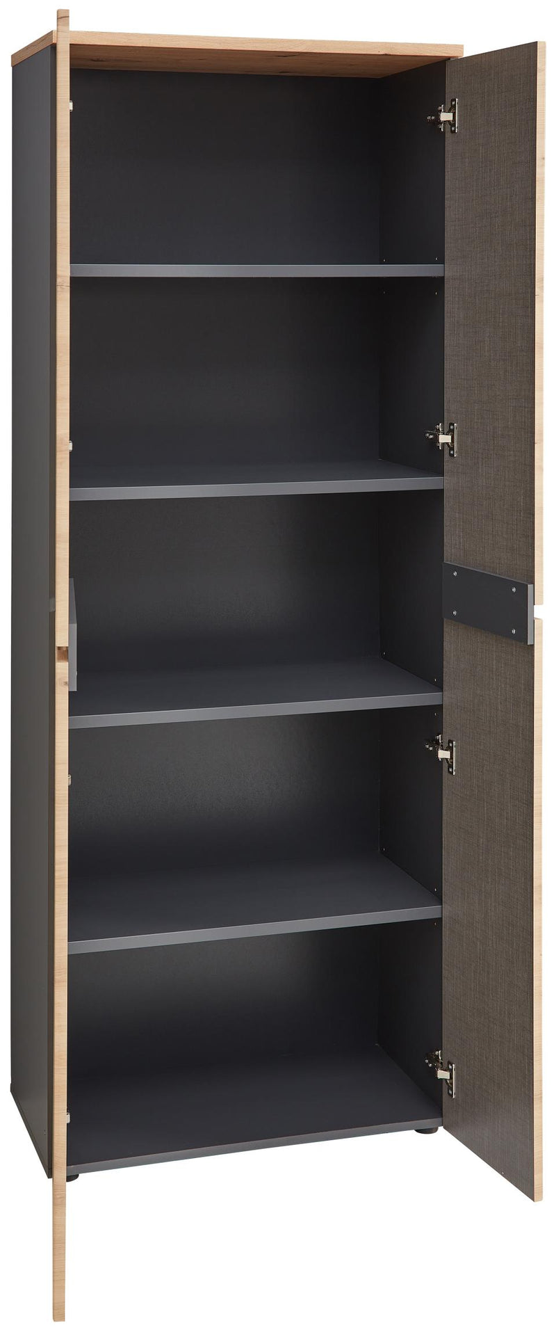 Komplettbüro MEMPHIS IV 8-teilig Front Artisan Eiche Korpus Graphit