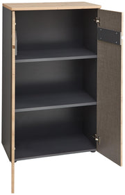 Komplettbüro MEMPHIS II 11-teilig Front Artisan Eiche Korpus Graphit