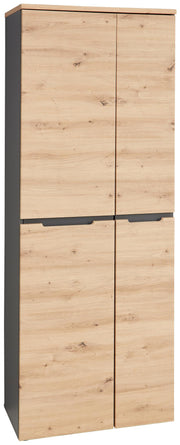 Komplettbüro MEMPHIS III 11-teilig Front Artisan Eiche Korpus Graphit