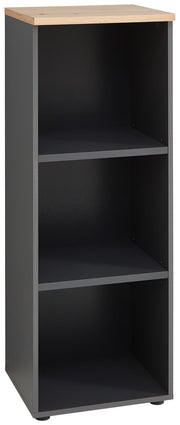 Komplettbüro MEMPHIS V 4-teilig Front Artisan Eiche Korpus Graphit