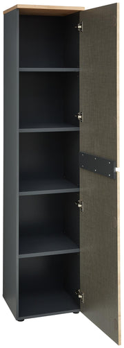 Komplettbüro MEMPHIS VII 5-teilig Front Artisan Eiche Korpus Graphit