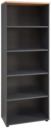Komplettbüro MEMPHIS VII 5-teilig Front Artisan Eiche Korpus Graphit