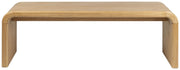 Bank Sitzbank BRAVE 140 cm mit Eichenfurnier von Zuiver