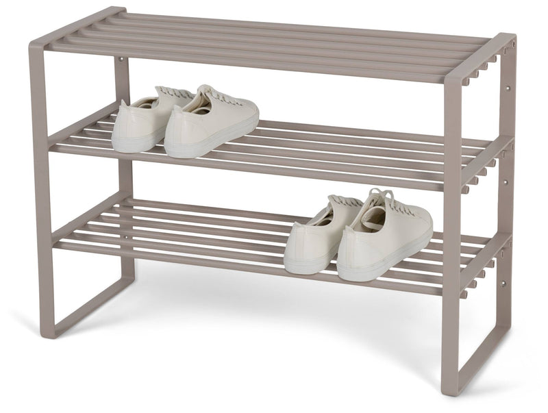 Flurregal Schuhregal REX SR 2 in Silky Taupe mit 3 Ablagen von Spinder