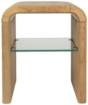Beistelltisch BRAVE 50 cm mit Eichenfurnier von Zuiver