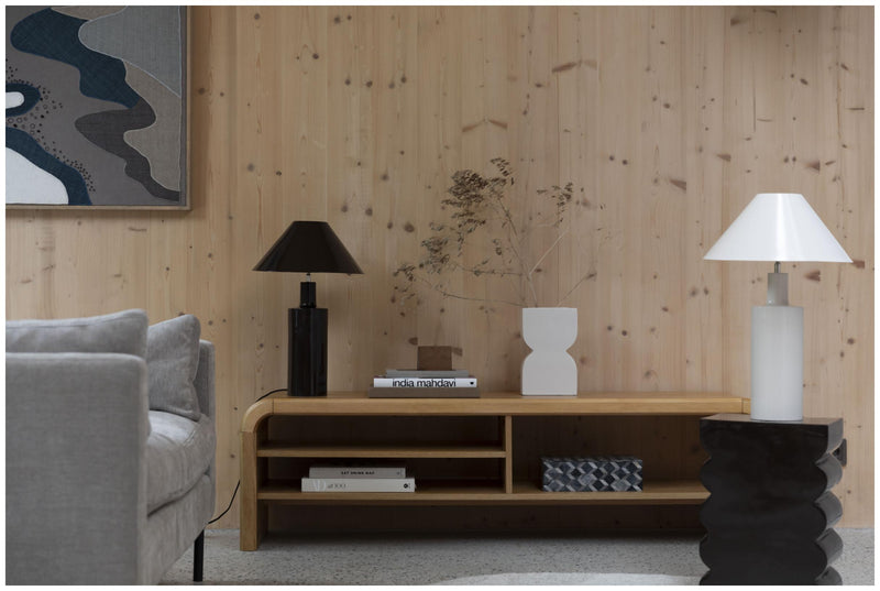 Sideboard Lowboard BRAVE 160 cm mit Eichenfurnier von Zuiver