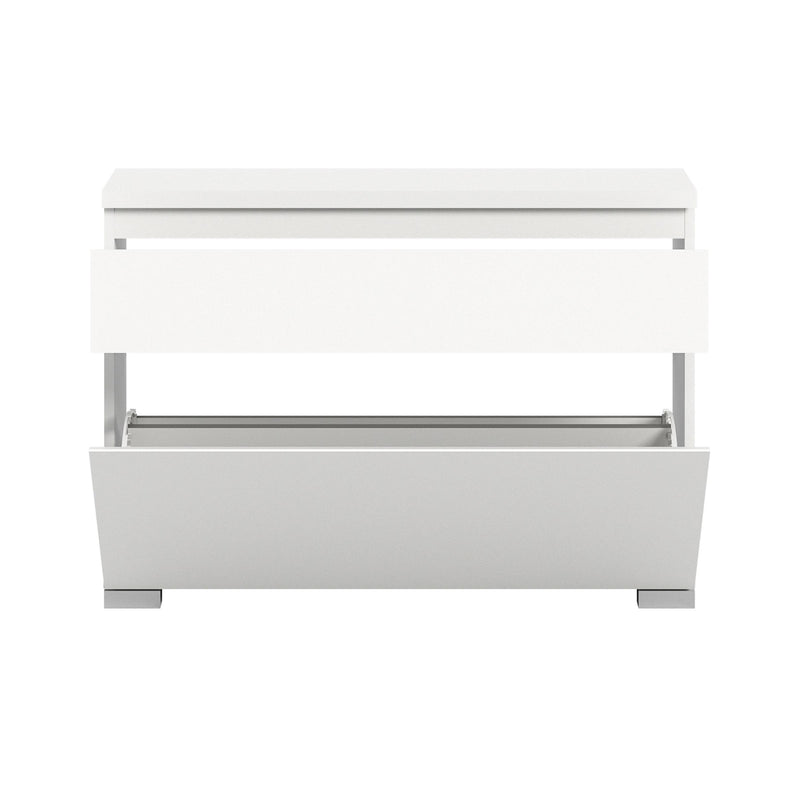 SHOELOVE Schuhschrank 1 Klappe + Schubkasten B/H/T 95 x 67 x 27 cm