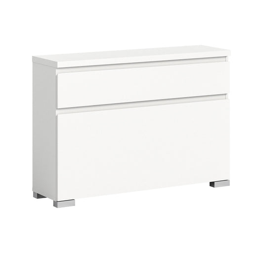 SHOELOVE Schuhschrank 1 Klappe + Schubkasten B/H/T 95 x 67 x 27 cm