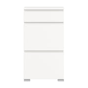SHOELOVE Schuhschrank 2 Klappen + 1 Schubkasten B/H/T 60 x 109 x 27 cm