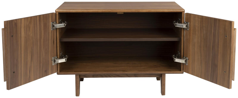 Sideboard GROOVE mit 2 Türen und Walnussfurnier von Zuiver