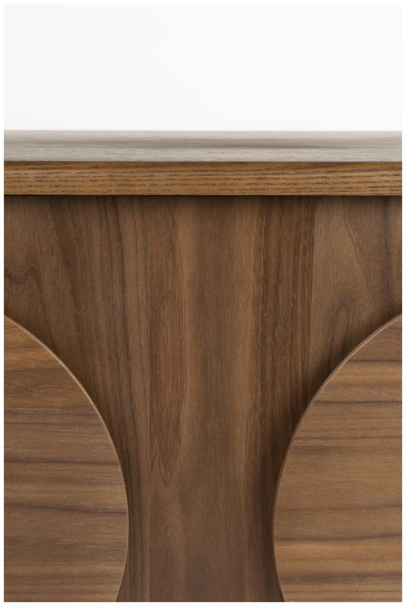 Sideboard GROOVE mit 2 Türen und Walnussfurnier von Zuiver