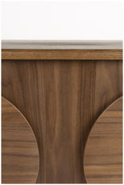 Sideboard GROOVE mit 3 Türen und Walnussfurnier von Zuiver