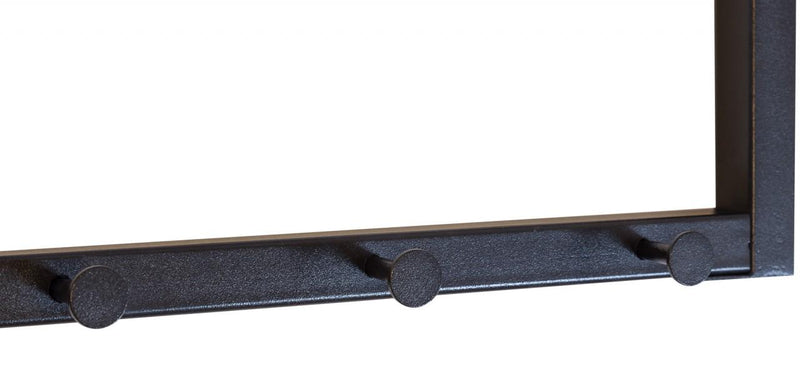 Wandgarderobe RIZZOLI BLACK EDITION mit Hutablage von Spinder Design