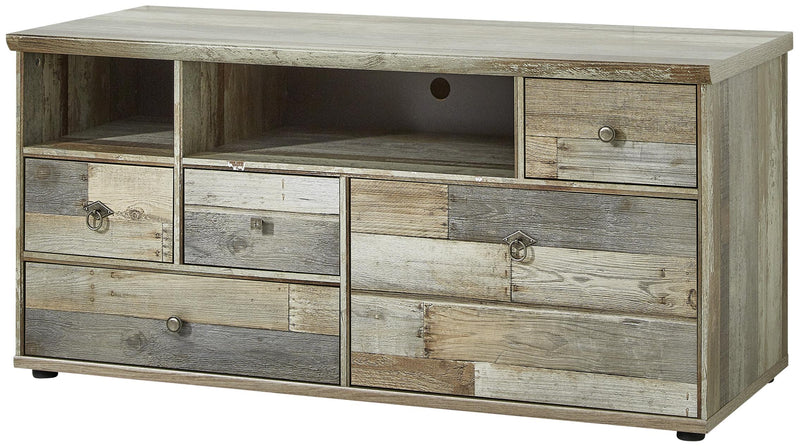 Wohnzimmerschrank Wohnwand BONANZA DD82 - Driftwood Nachbildung