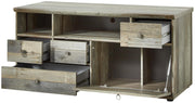 Wohnzimmerschrank Wohnwand BONANZA DD82 - Driftwood Nachbildung