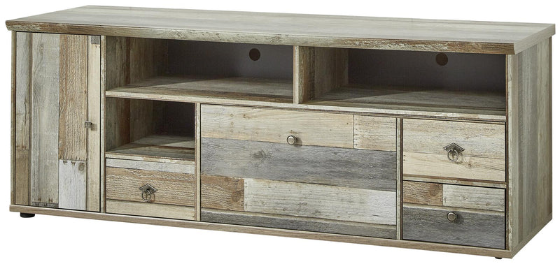 Wohnzimmerschrank Wohnwand BONANZA DD83 - Driftwood Nachbildung
