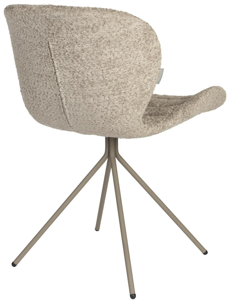 Esszimmerstuhl OMG SOFT in Beige von ZUIVER