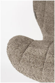 Esszimmerstuhl OMG SOFT in Beige von ZUIVER