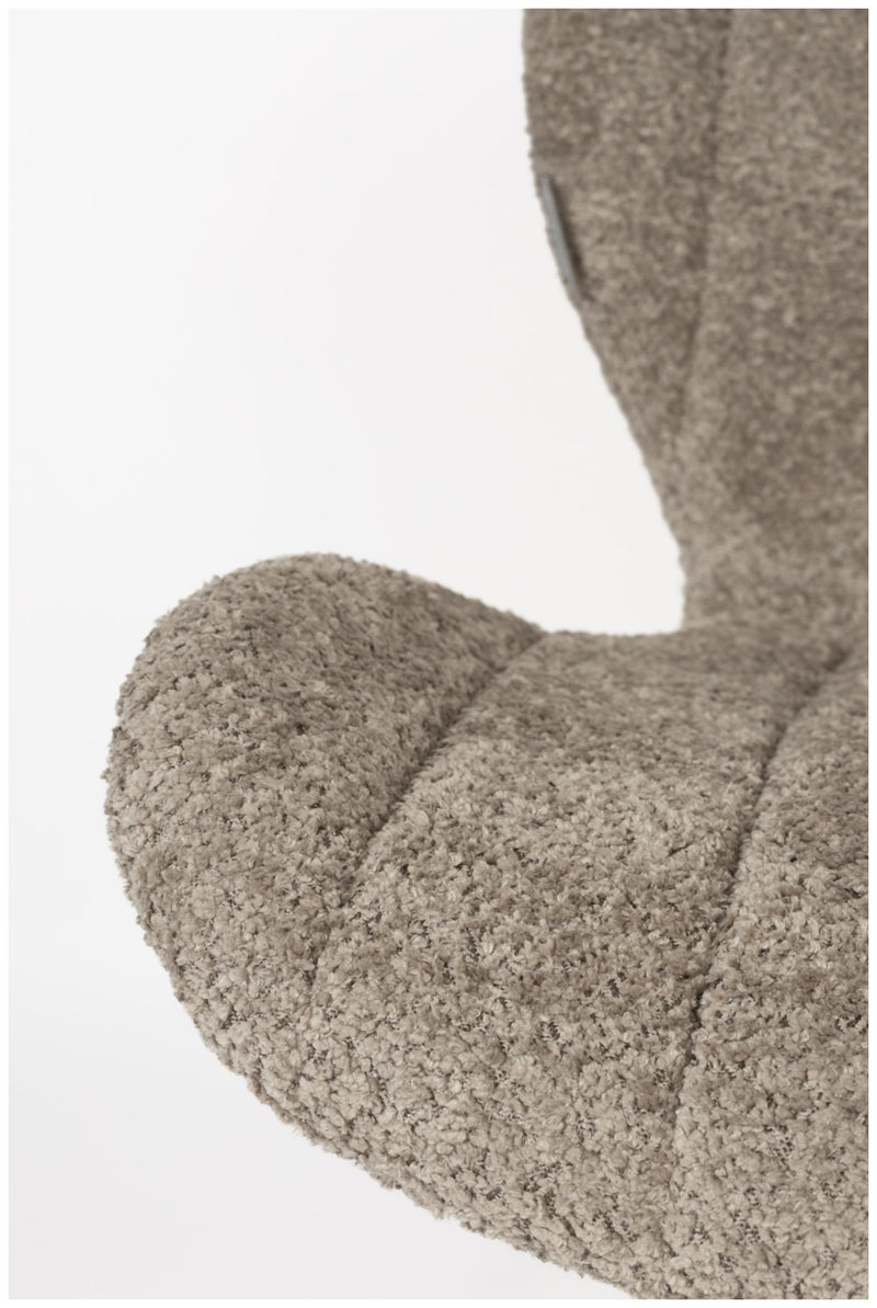 Esszimmerstuhl OMG SOFT in Beige von ZUIVER