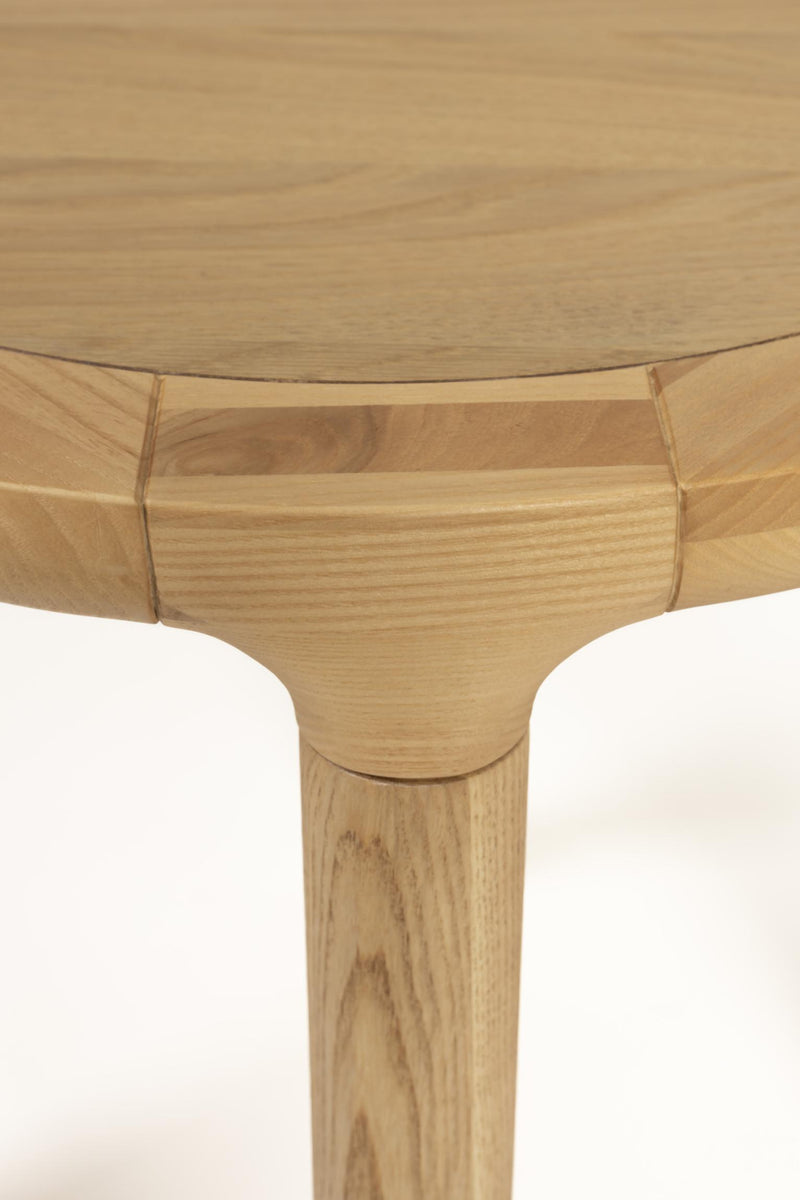 Couchtisch STORM rund Ø 60 cm von Zuiver Esche lackiert