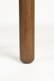 Couchtisch STORM rund Ø 60 cm von Zuiver Walnuss lackiert