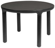 Couchtisch STORM rund Ø 60 cm von Zuiver Schwarz lackiert