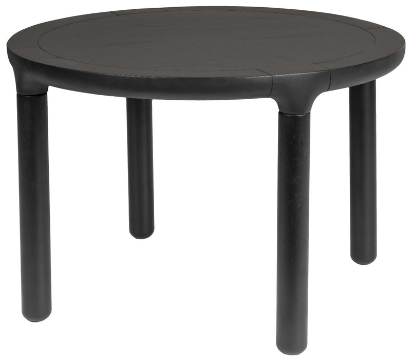 Couchtisch STORM rund Ø 60 cm von Zuiver Schwarz lackiert
