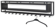 Garderobe Wandgarderobe SCHOOL 120 BLACK EDITION von Spinder Design