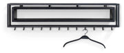 Garderobe Wandgarderobe SCHOOL 120 BLACK EDITION von Spinder Design