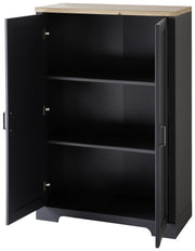 Stauraumelement Büro Kommode JASMIN 11 Graphit Artisan Eiche