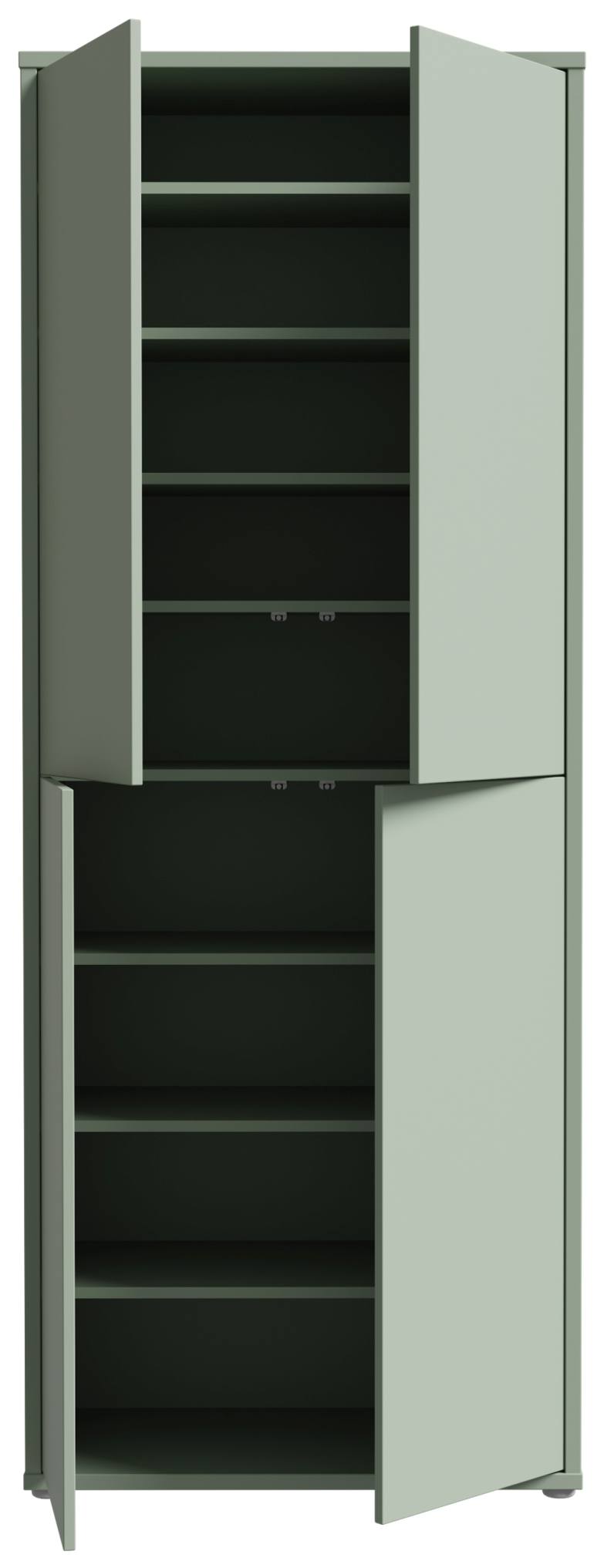 Garderobenschrank ALICE SPRINGS im Farbton Sage Green