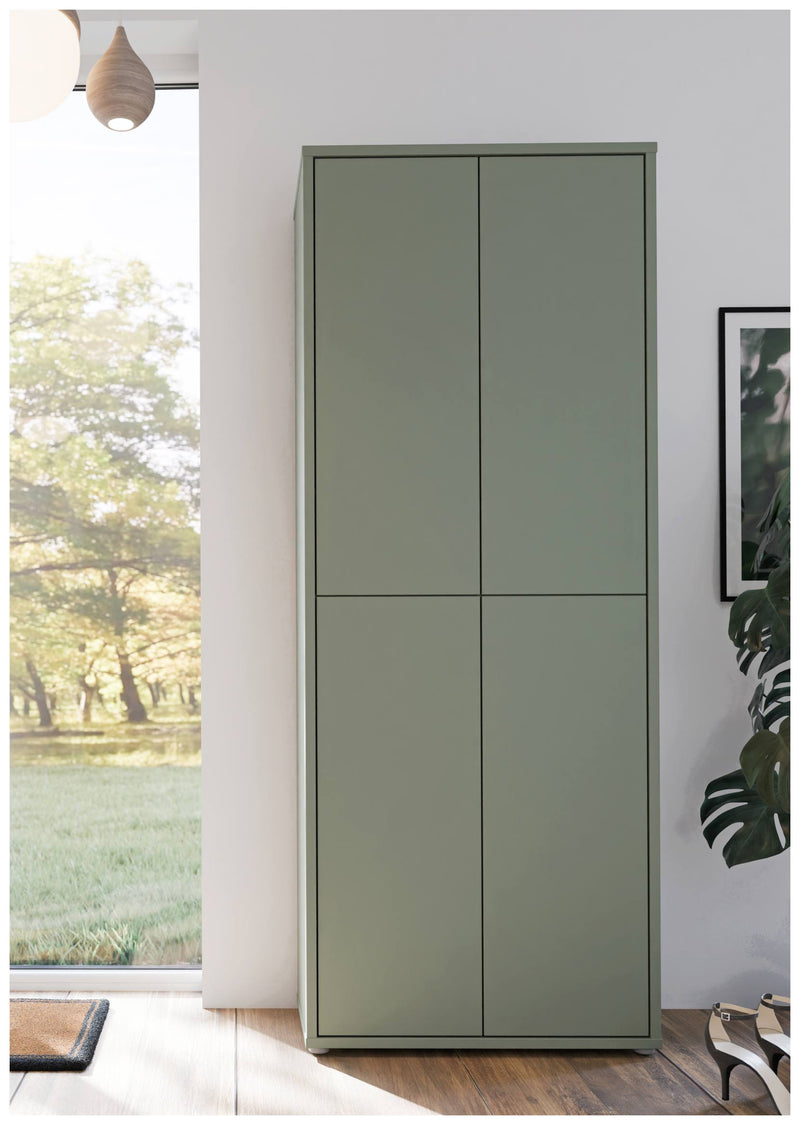 Garderobenschrank ALICE SPRINGS im Farbton Sage Green