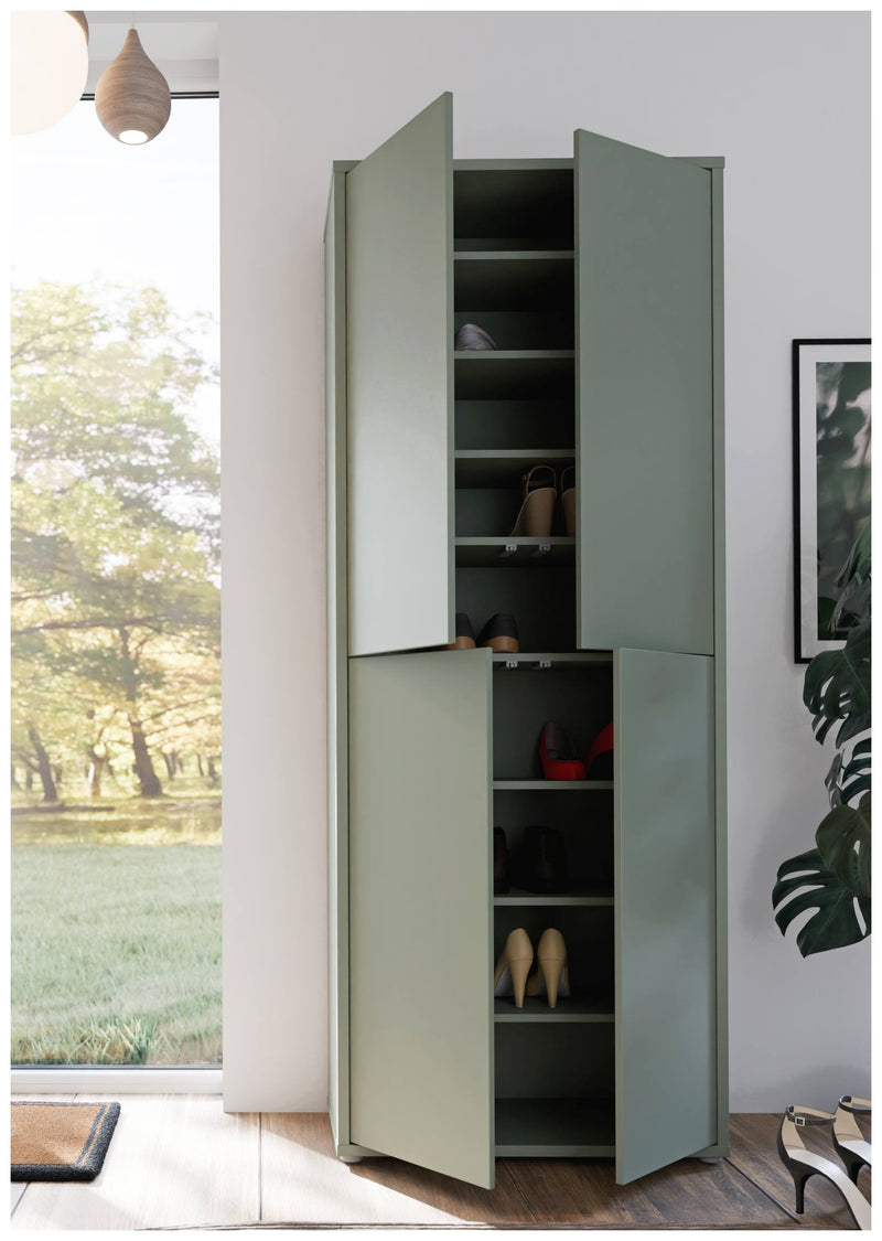 Garderobenschrank ALICE SPRINGS im Farbton Sage Green