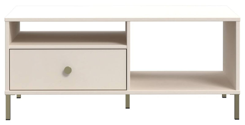 Couchtisch SALVATRICE 110 x 60 cm in Sand-Optik von Forte