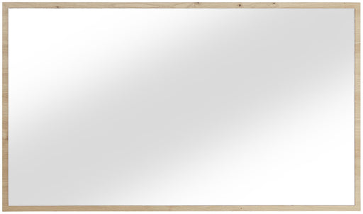 Spiegel MEMPHIS 120 x 70 cm Artisan Eiche mit Holzrahmen in Gesamtansicht von vorne.
