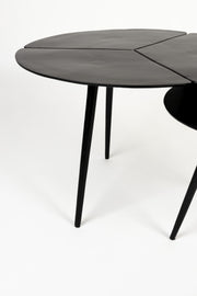 Beistelltisch KOURDEBOUR 2-er Set aus Aluminium