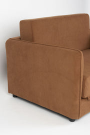 Schlafsofa Loveseat JOPIE in Braun