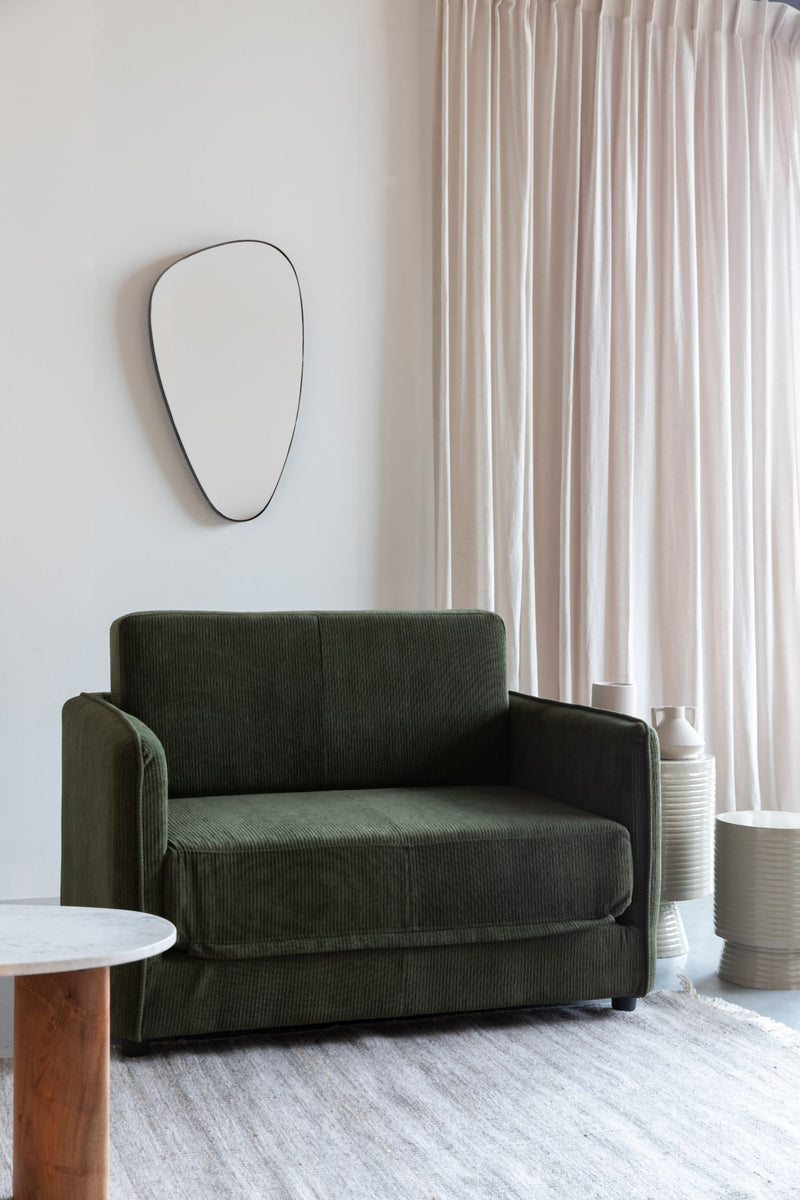 Schlafsofa Loveseat JOPIE in Grün