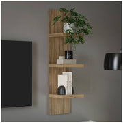 Wandboard LEWISVILLE B03 mit  Ablagen Optik Valencia Oak