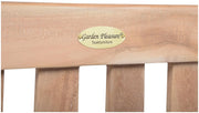 Teak Gartenbank SOLO 3-Sitzer 150 cm ohne Armlehne