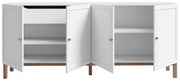 Sideboard PENKRIDGE mit 4 Türen Secret Grey im modernen Landhausstil