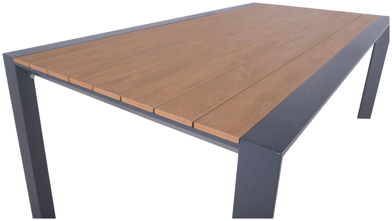 Tisch Gartentisch SILEA mit Nonwood Tischplatte von GardenPleasure