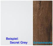 Schubladenkommode PENKRIDGE 3 Schubladen Optik Secret Grey von Forte