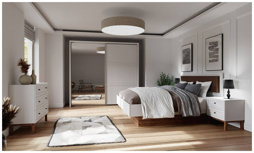 Schlafzimmer PENKRIDGE Komplettset Optik Secret Grey / Schlammeiche