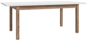 PENKRIDGE Esszimmer mit Vitrinenschrank in Secret Grey / Schlammeiche