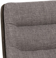 ADISA Barhocker 2erSet Stoff Basel Graubraun Anthrazit + Drehfunktion
