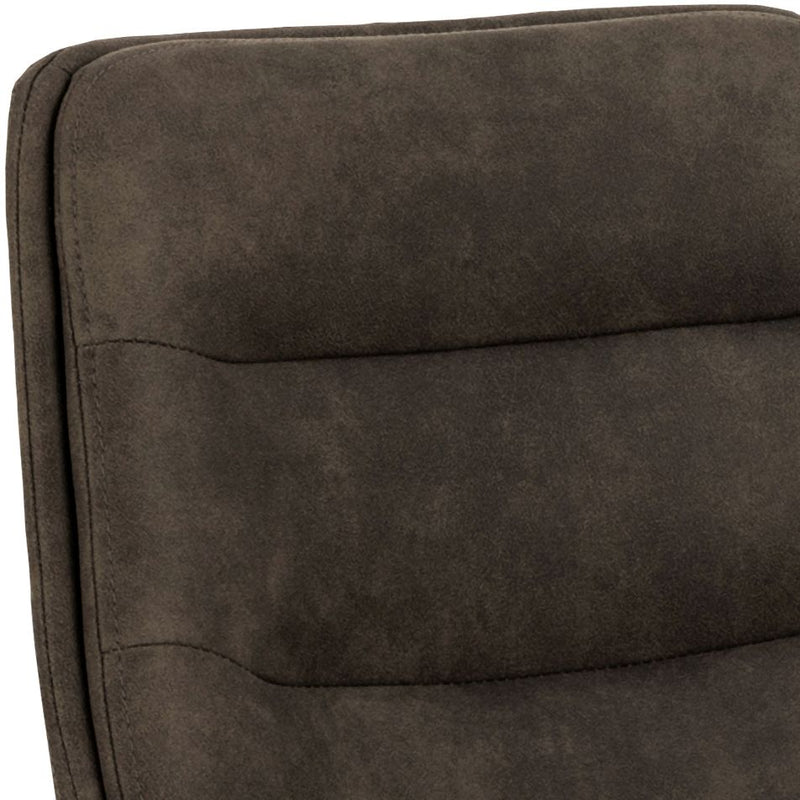 ADISA Barhocker 2er-Set Stoff Preston Anthrazit mit Drehfunktion
