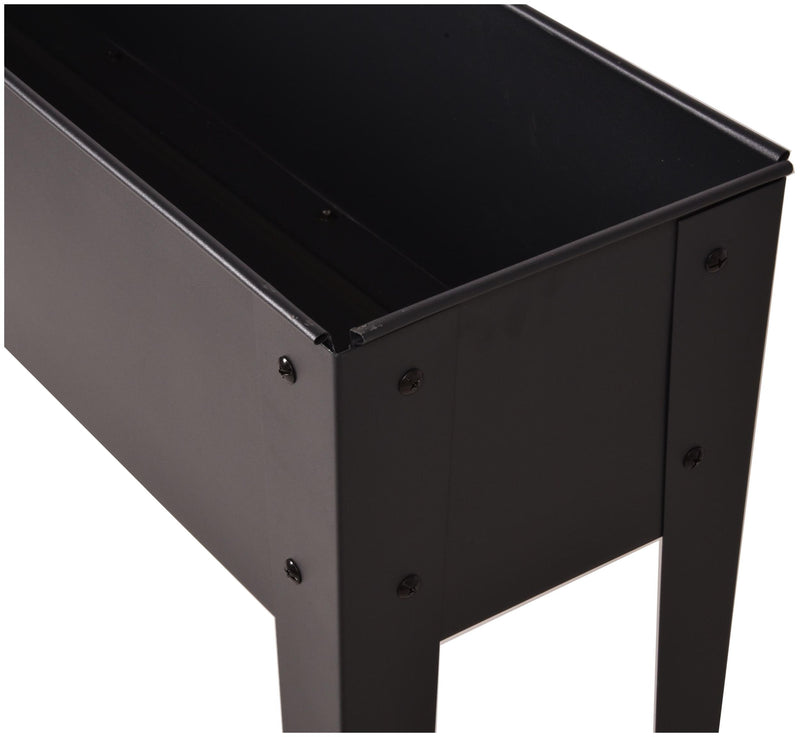 Hochbeet BEDELIA aus Metall in Anthrazit von GardenPleasure