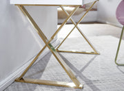 Moderner Designer Schreibtisch Konsolentisch im extravaganten Look