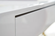 Moderner Designer Schreibtisch Konsolentisch im extravaganten Look